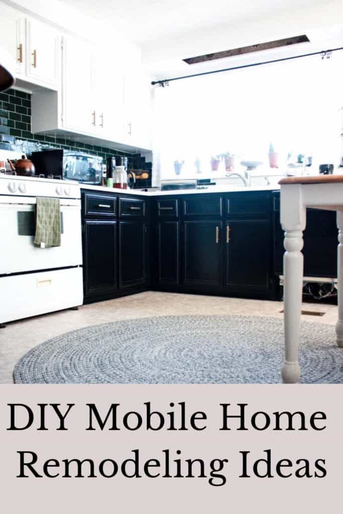 Double Wide Mobile Home Kitchen Makeover (Farmhouse Style) - The Happy  Farmhouse