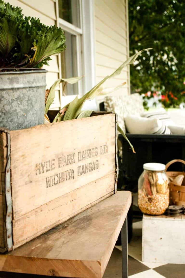 Vintage Bungalow Front Porch Design Makeover - Our Vintage Bungalow