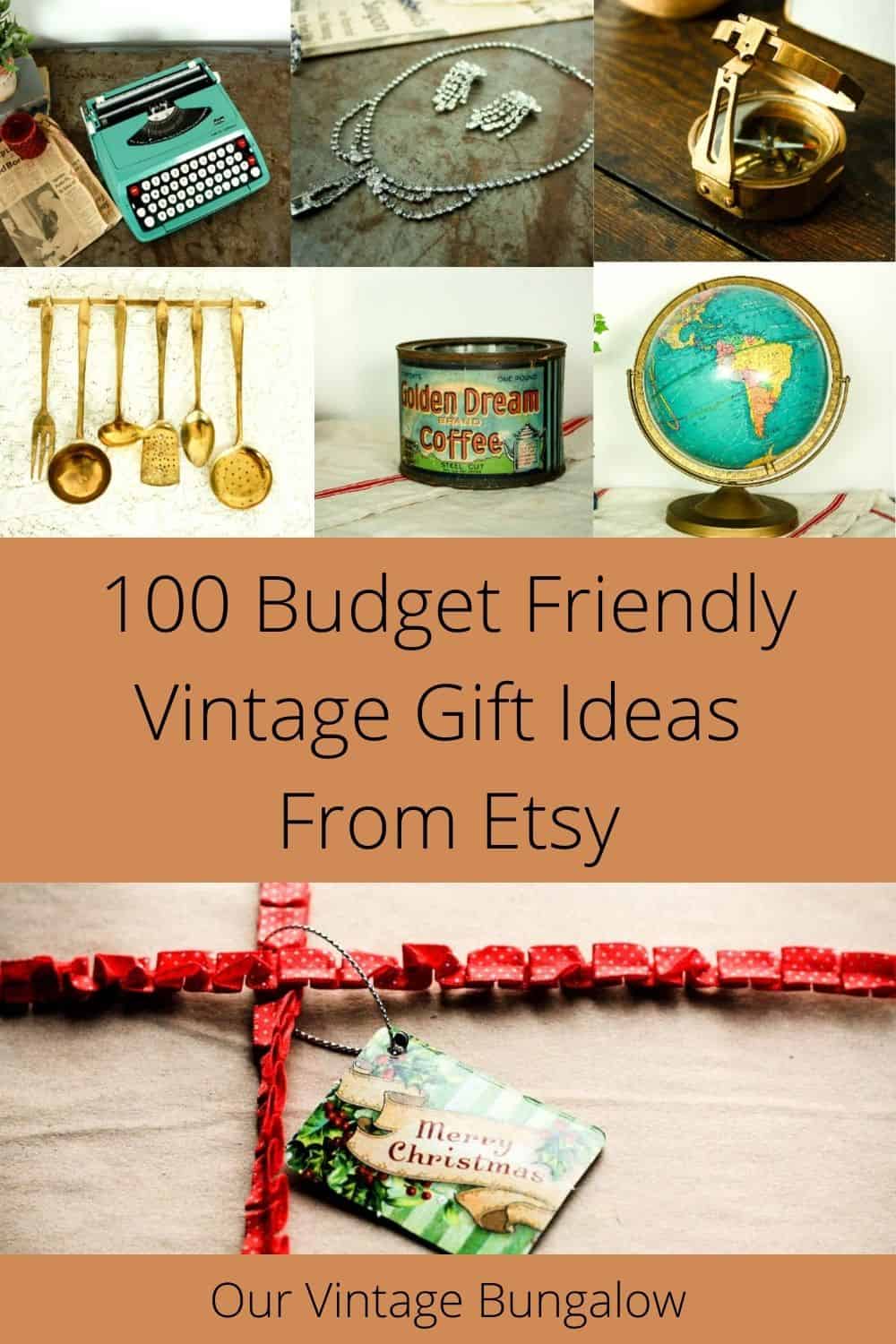 Gift Guide For The Vintage Lover - 15 Vintage Holiday Gift Ideas