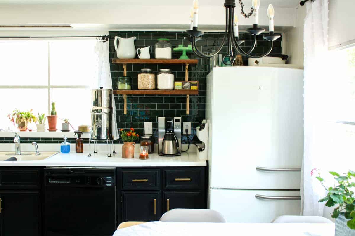 Mid Century Style Kitchen Makeover