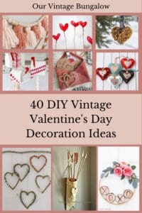 40 diy vintage valentines day decoration ideas collage