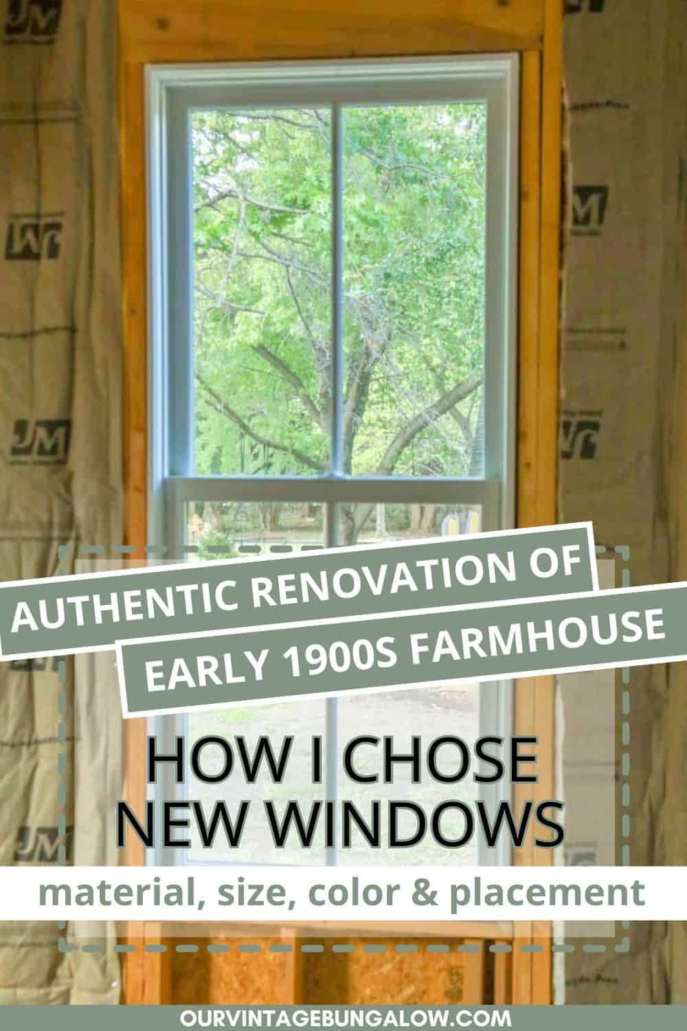 Authentic Farmhouse Renovation How I Chose New Windows Our Vintage Authentic Farmhouse Renovation How I Chose New Windows Our Vintage