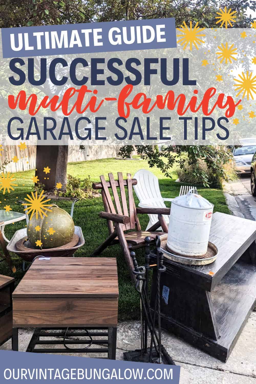 10 Garage Sale Tips  Your Guide to a Successful Garage Sale