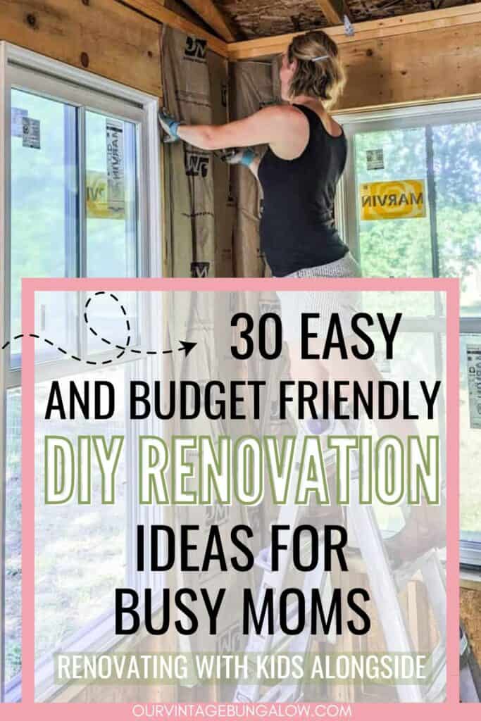 Budget Friendly Green Renovation Tips Reference: 30 Easy And Budget Friendly DIY Renovation Ideas For Busy